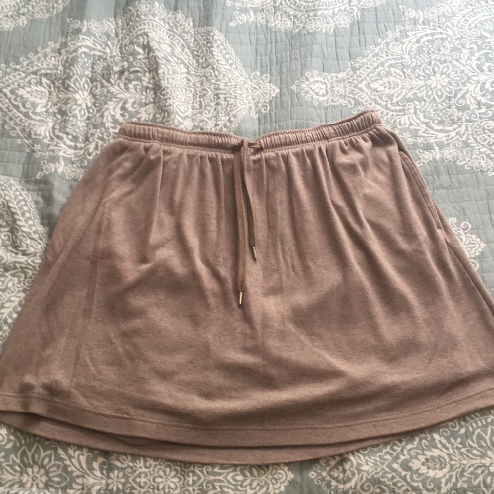 Sweatpant Skort! With Pockets!